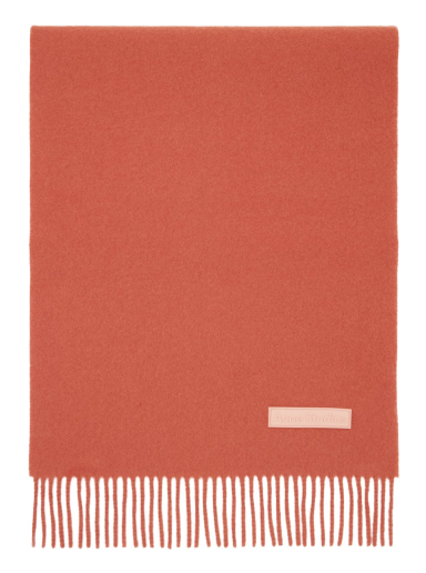 Huivi Acne Studios Wool Fringe Scarf Vaaleanpunainen | CA0215-