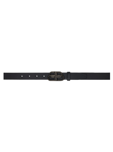 Vyöt Balenciaga Thin BB Belt Musta | 581690 1CH0J