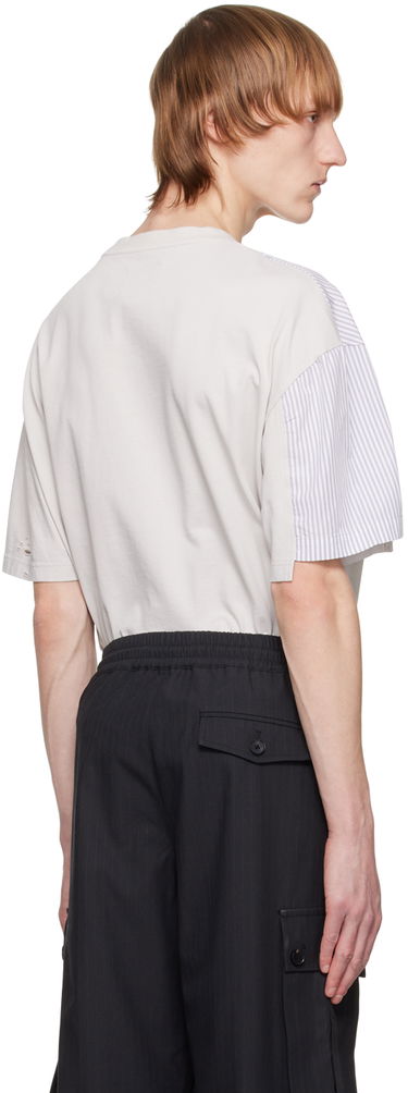 T-paita Feng Chen Wang Feng Chen Wang Distressed T-Shirt Beige | FMS15TS03G, 2