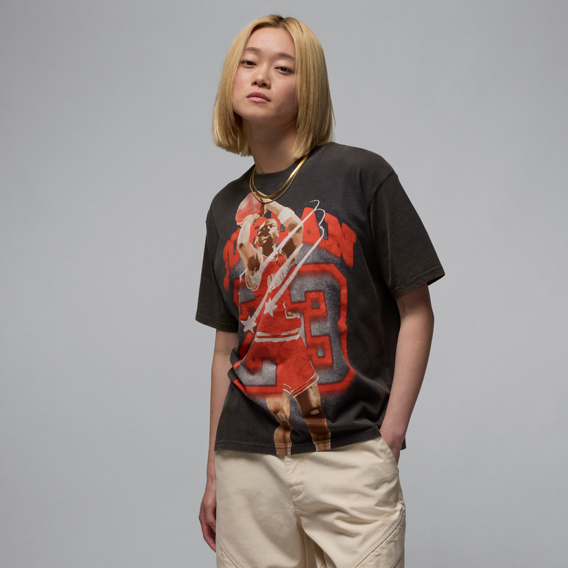 T-paita Jordan Jordan Graphic Print T-Shirt Musta | HJ0139-045