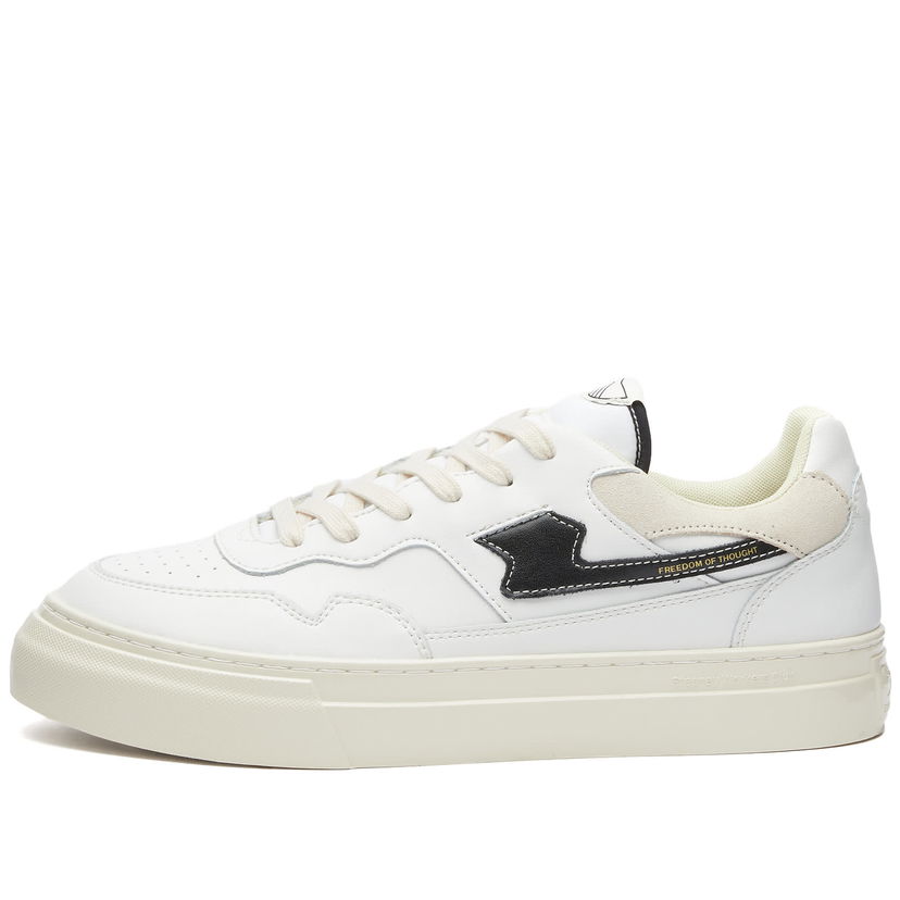 Tennarit ja kengät Stepney Workers Club Pearl S-Strike Leather Valkoinen | YA09510