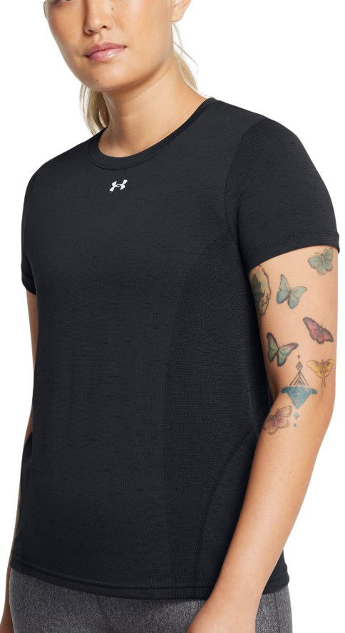 T-paita Under Armour Vanish Seamless Loose Short Sleeve T-Shirt Musta | 1384406-001