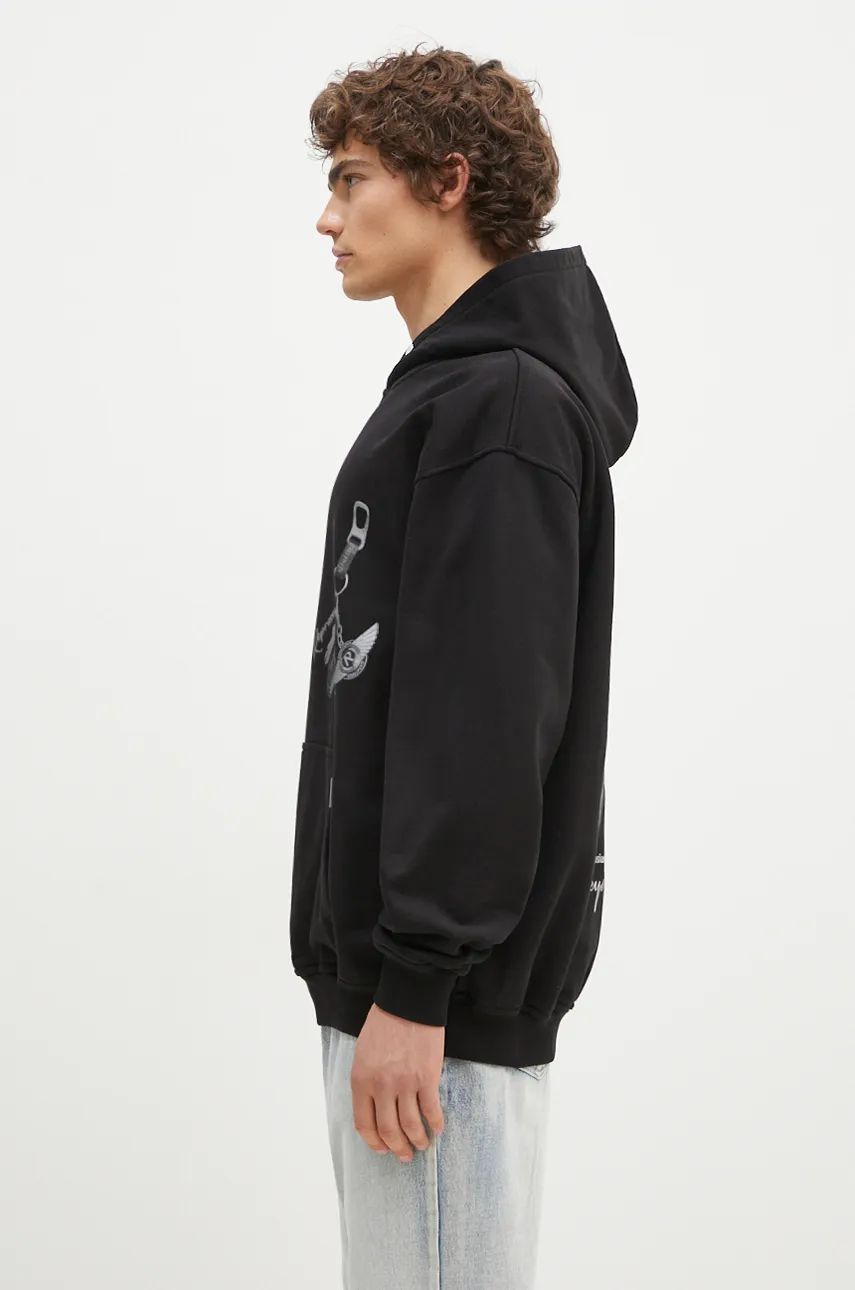 Huppari Represent Clo Represent Keys To The Club Hoodie With Print Musta | MLM4240.001, 1