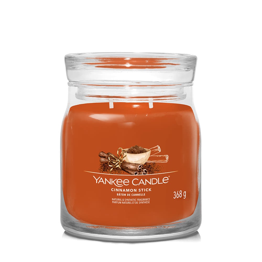 Kynttilät Yankee Candle Signature Medium Jar 2 Wicks Cinnamon Stick Oranssi | 40780, 0