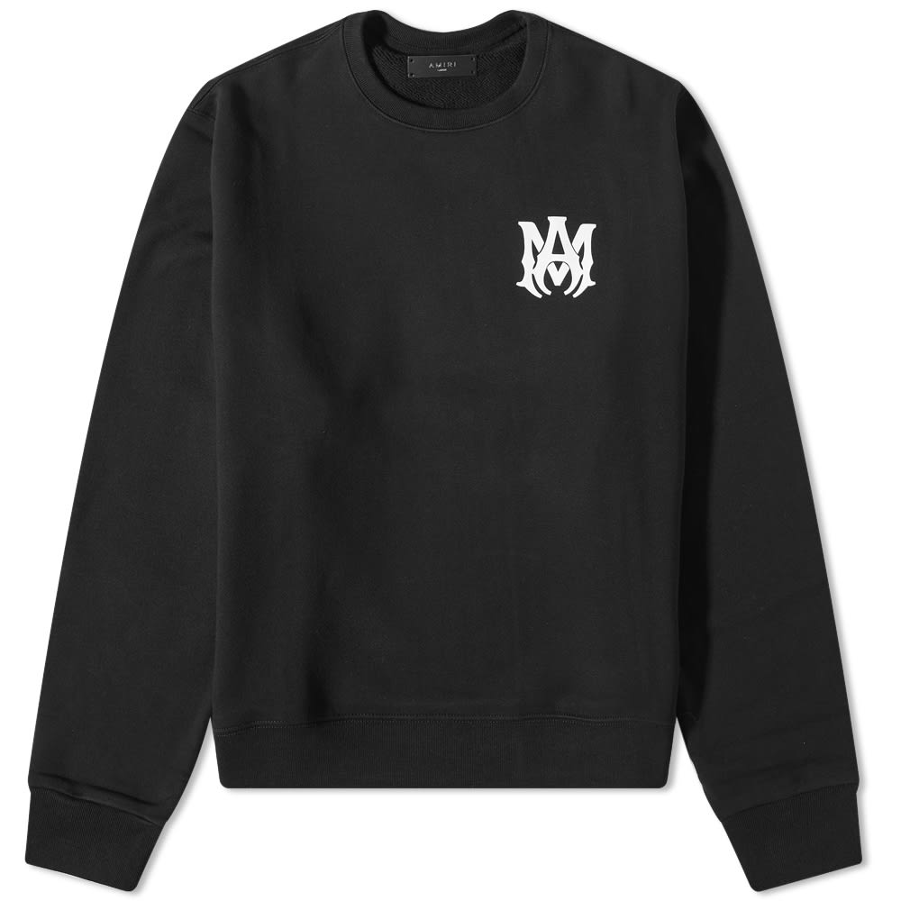 Villapaita AMIRI MA Core Logo Crewneck Musta | PXMJL005-001, 0
