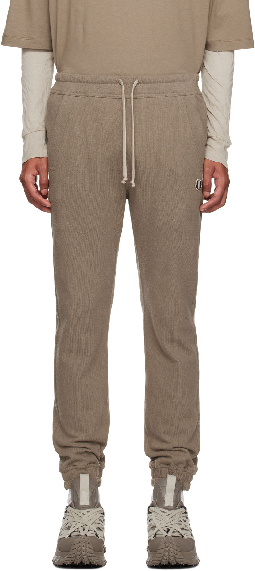 Verryttelyhousut Rick Owens Jogger Sweatpants Harmaa | MU02D8H01 M4435