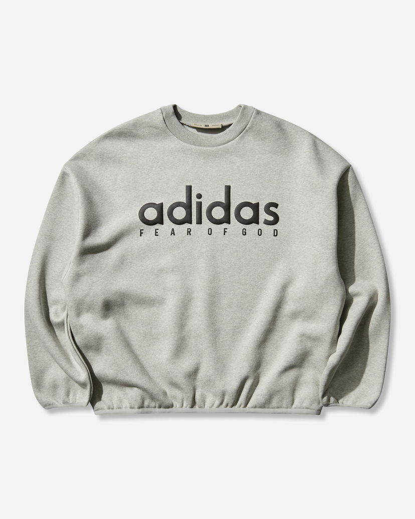 Huppari adidas Originals Fear of God Athletics Fleece Crewneck Sweatshirt Harmaa | JZ7369
