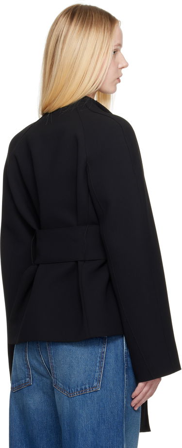 Takki Khaite KHAITE Edith Belted Jacket Musta | 61814114, 2