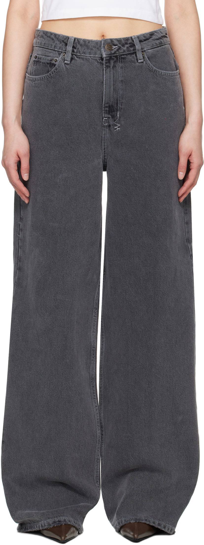Jeans Ksubi Ksubi Baggy Jeans Harmaa | WSP25DJ016