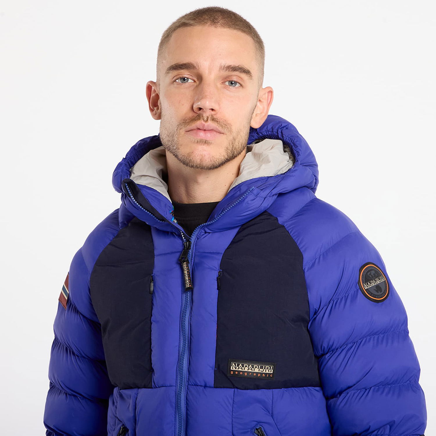 Puffer takki Napapijri A-Moesa Puffer Jacket Sininen | NP0A4I1RB3B1, 1