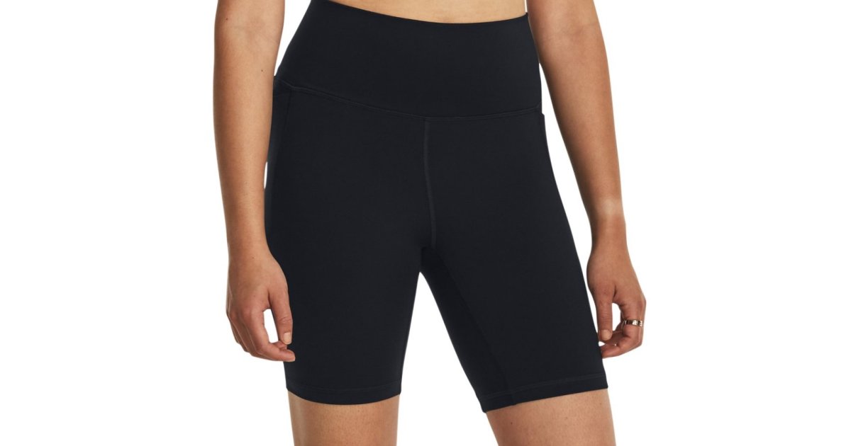 Shortsit Under Armour Meridian Bike Short 7in Musta | 1382521-001, 1