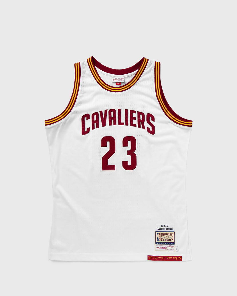 Jersey Mitchell & Ness NBA AUTHENTIC JERSEY CLEVELAND CAVALIERS WHITE 2015 LEBRON JAMES #23 Valkoinen | JY8692-CCAWHIT
