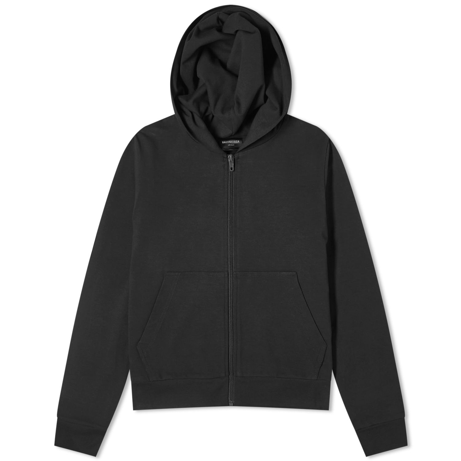 Huppari Balenciaga Slim Fit Hoody Musta | 787359-TQVD7-1055, 0
