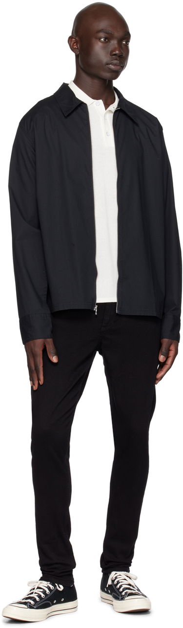 Takki rag & bone Dalton Zip-Up Jacket Musta | MBW23HA451PPML, 3