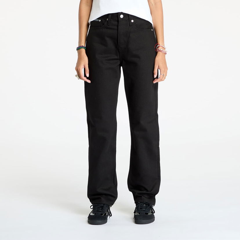 Jeans CALVIN KLEIN High Rise Straight Jeans Denim Musta | J20J224016 1BY