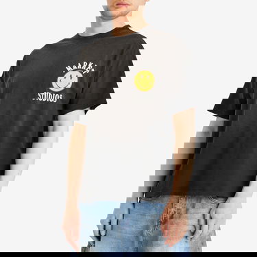 T-paita MARKET Smiley Lockup T-Shirt, Size Large Musta | 399002169-BLK, 2