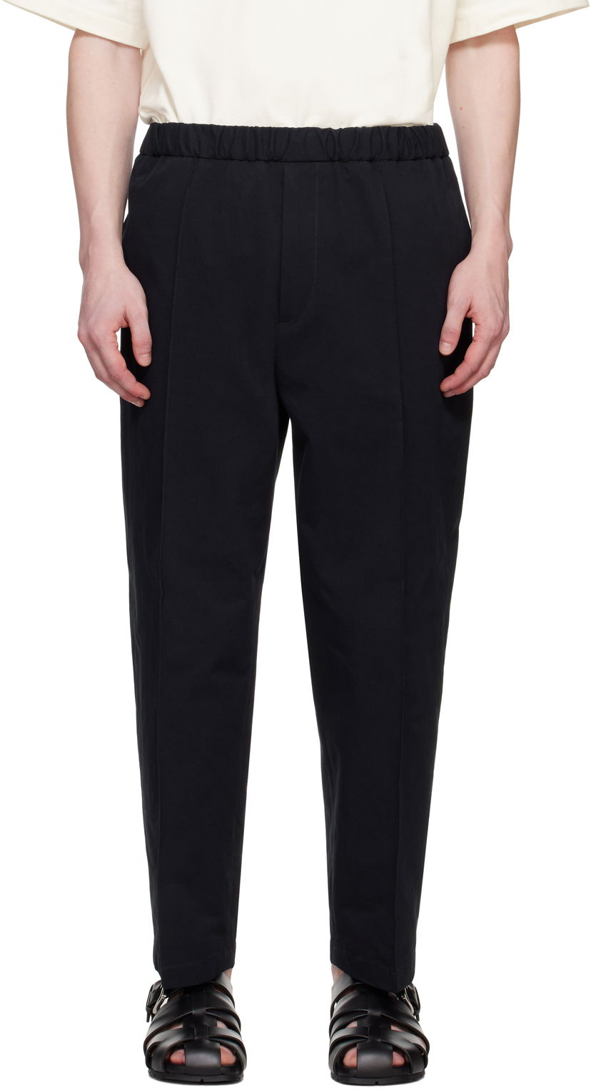 Housut Jil Sander Jil Sander Tapered Trousers Musta | J21KA0012_J45286