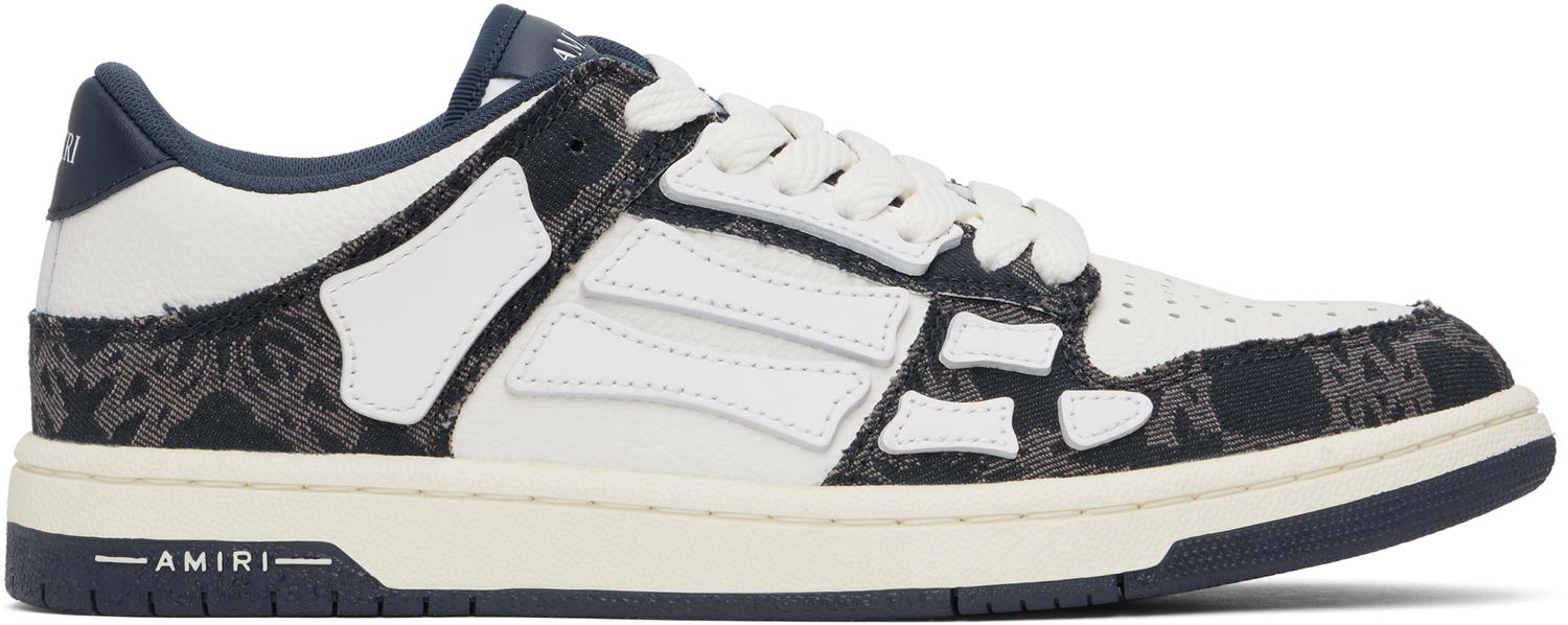 Tennarit ja kengät AMIRI MA Quad Skel Top Low Valkoinen | AMFOSR1096, 0