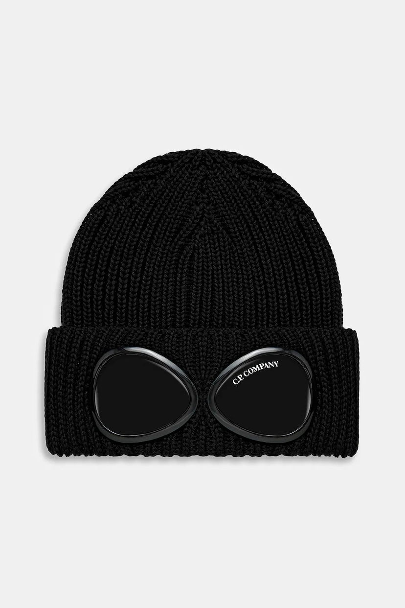Pipo C.P. Company C.P. Company Goggle Beanie Musta | RFCMAC742A005509A