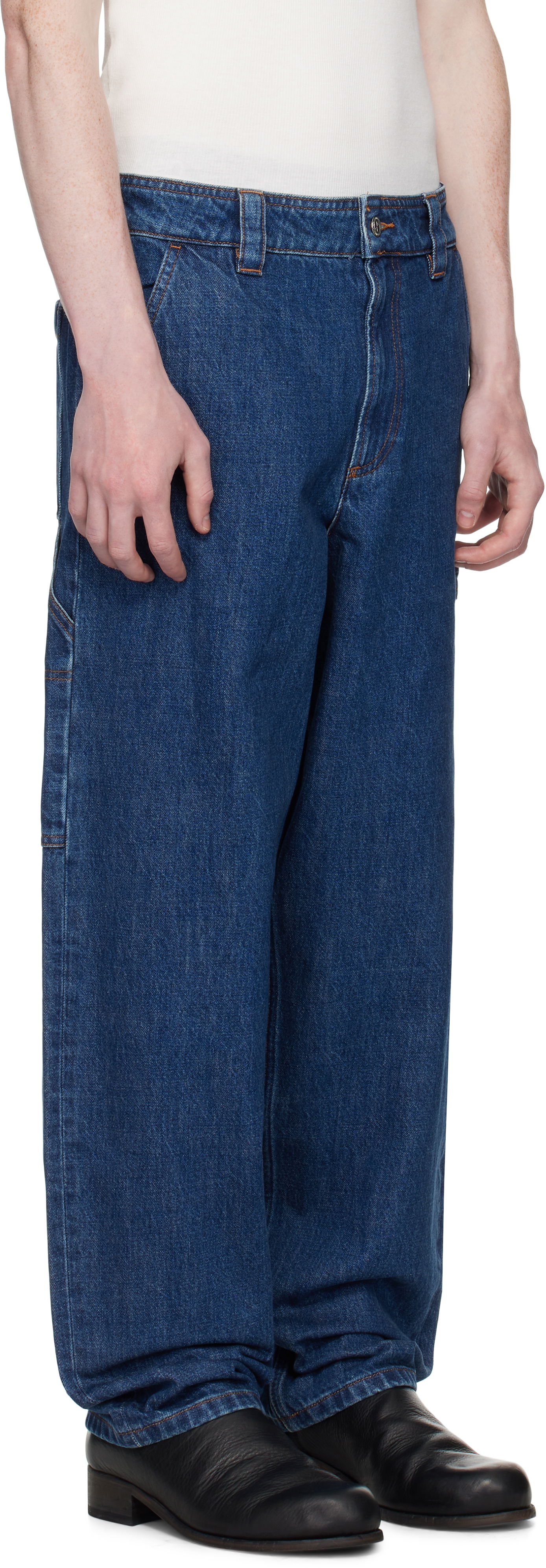 Jeans A.P.C. A.P.C. Fergus Loose Fit Jeans Sininen | COHJK-M08500, 1
