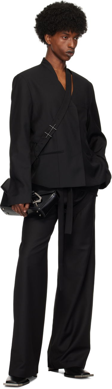 Housut HELIOT EMIL Aegis Tailored Trousers Musta | AW24_M_10_182_BLK01, 3
