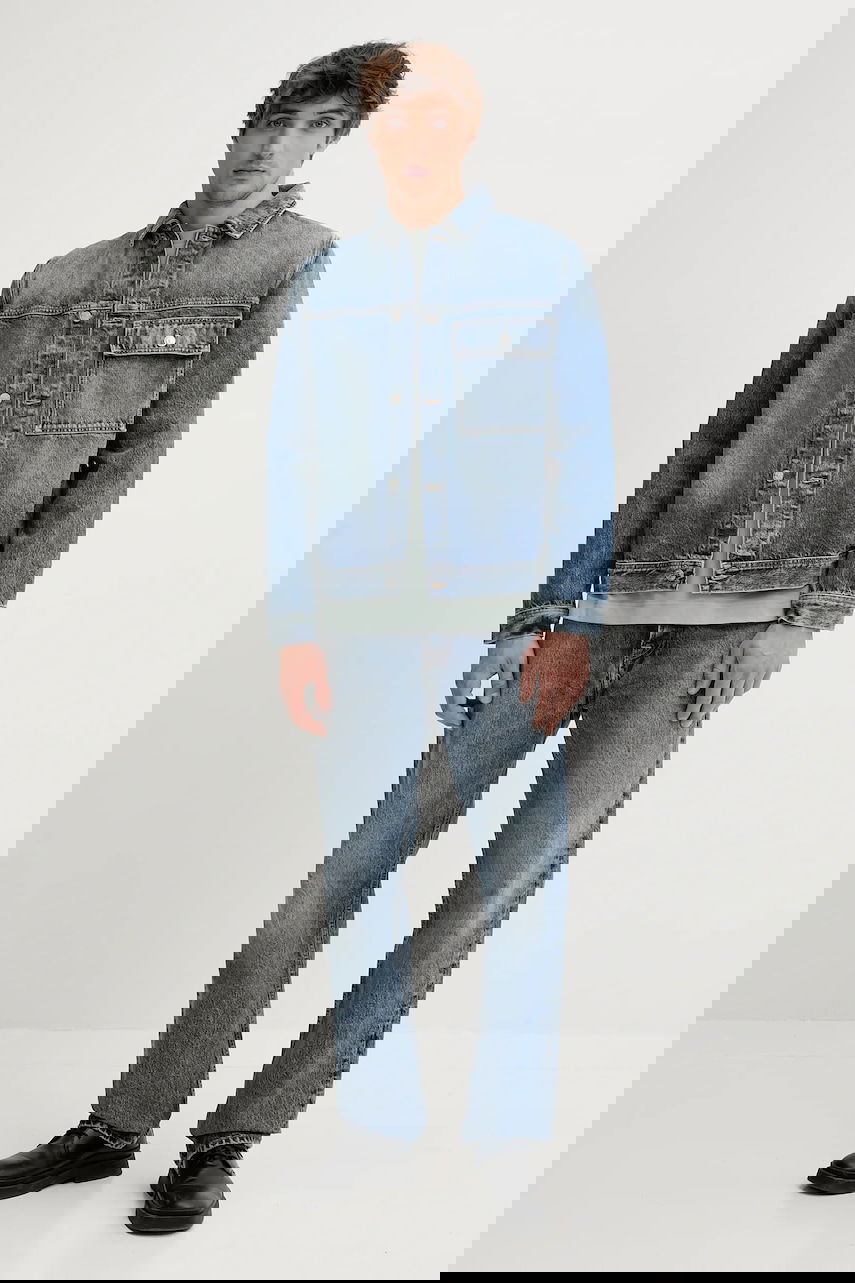 Takki Samsoe Samsoe Samsoe Samsoe SAWESLEY Denim Jacket Sininen | M25100082, 1