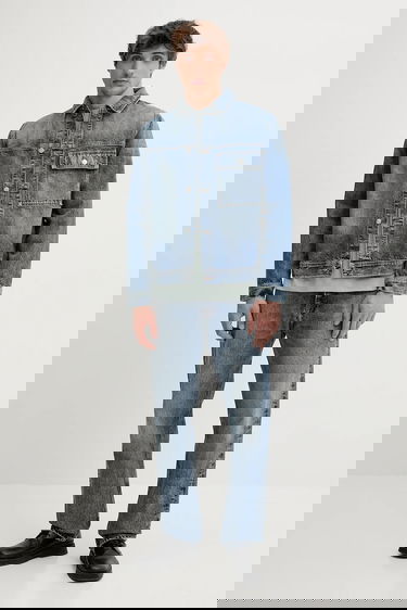 Takki Samsoe Samsoe Samsoe Samsoe SAWESLEY Denim Jacket Sininen | M25100082, 1