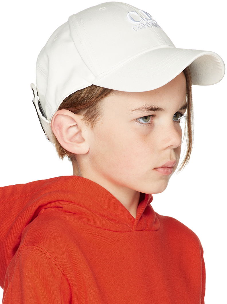 Korkki C.P. Company C.P. Company Goggle Cap Valkoinen | 12CKAC044B-006288A, 1