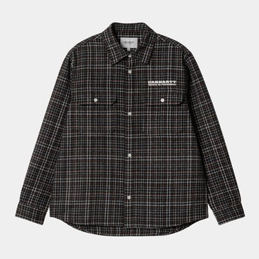 Paita Carhartt WIP Carhartt WIP Runaway Millett Long Sleeve Shirt Ruskea | I034383_4, 3
