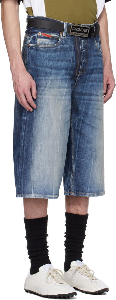 Shortsit Martine Rose Martine Rose Zip Denim Shorts Sininen | 247WD07515, 4