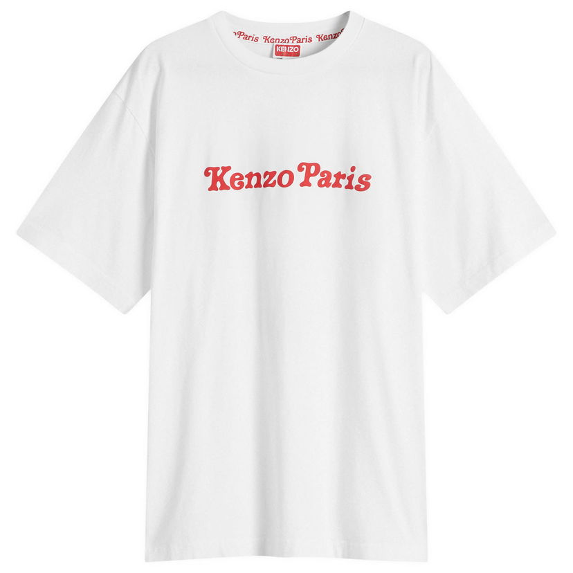 T-paita KENZO Verdy Collection Oversized T-Shirt Valkoinen | FF58TS4814SG-02
