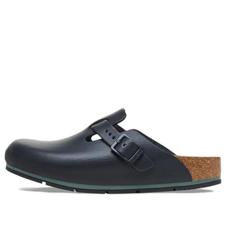 Tennarit ja kengät Birkenstock Boston Pro Natural Leather Sandals Musta | 1025979