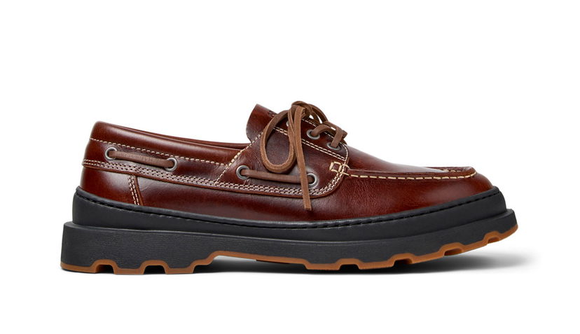 Tennarit ja kengät Camper Brutus+ Chunky Laced Loafers Ruskea | K101067-001