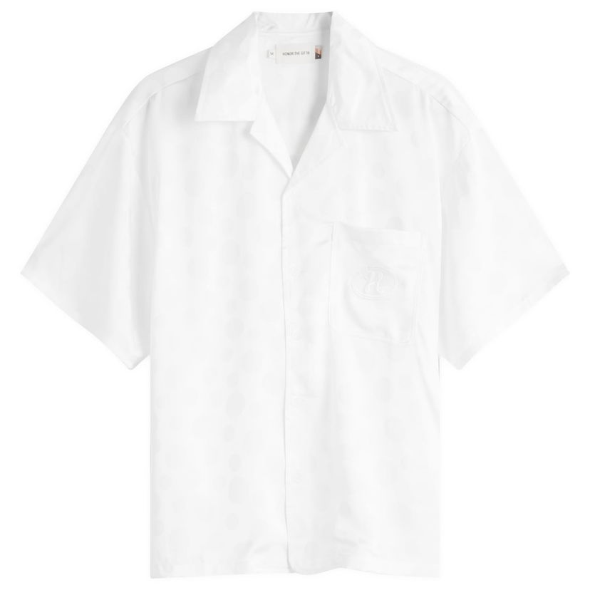 Paita Honor The Gift Poka Dot Vacation Shirt Valkoinen | HTG250230-WHT