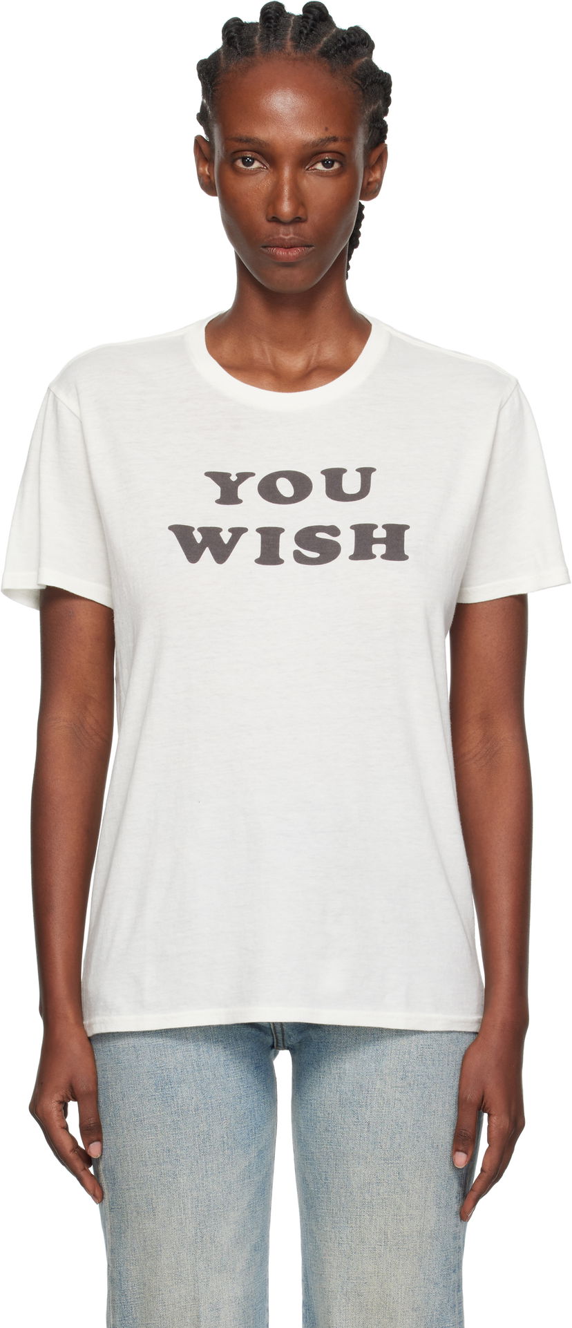 T-paita R13 R13 'You Wish' T-Shirt Valkoinen | R13WK001-K127B