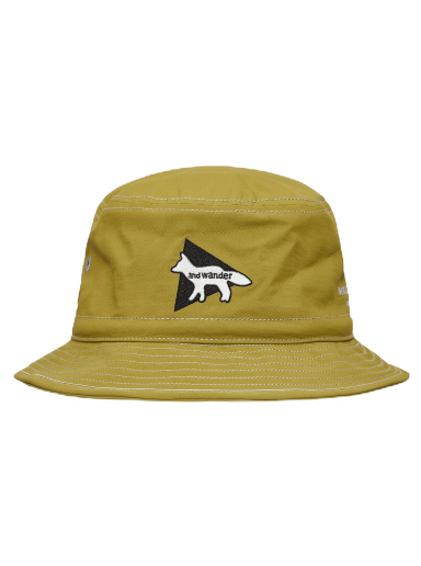 Hattu and wander x Maison Kitsuné Nylon Hat Vihreä | 5743186908 140