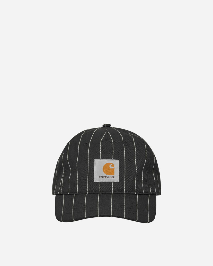 Korkki Carhartt WIP Pinstripe Baseball Cap Musta | I034348 2MBXX