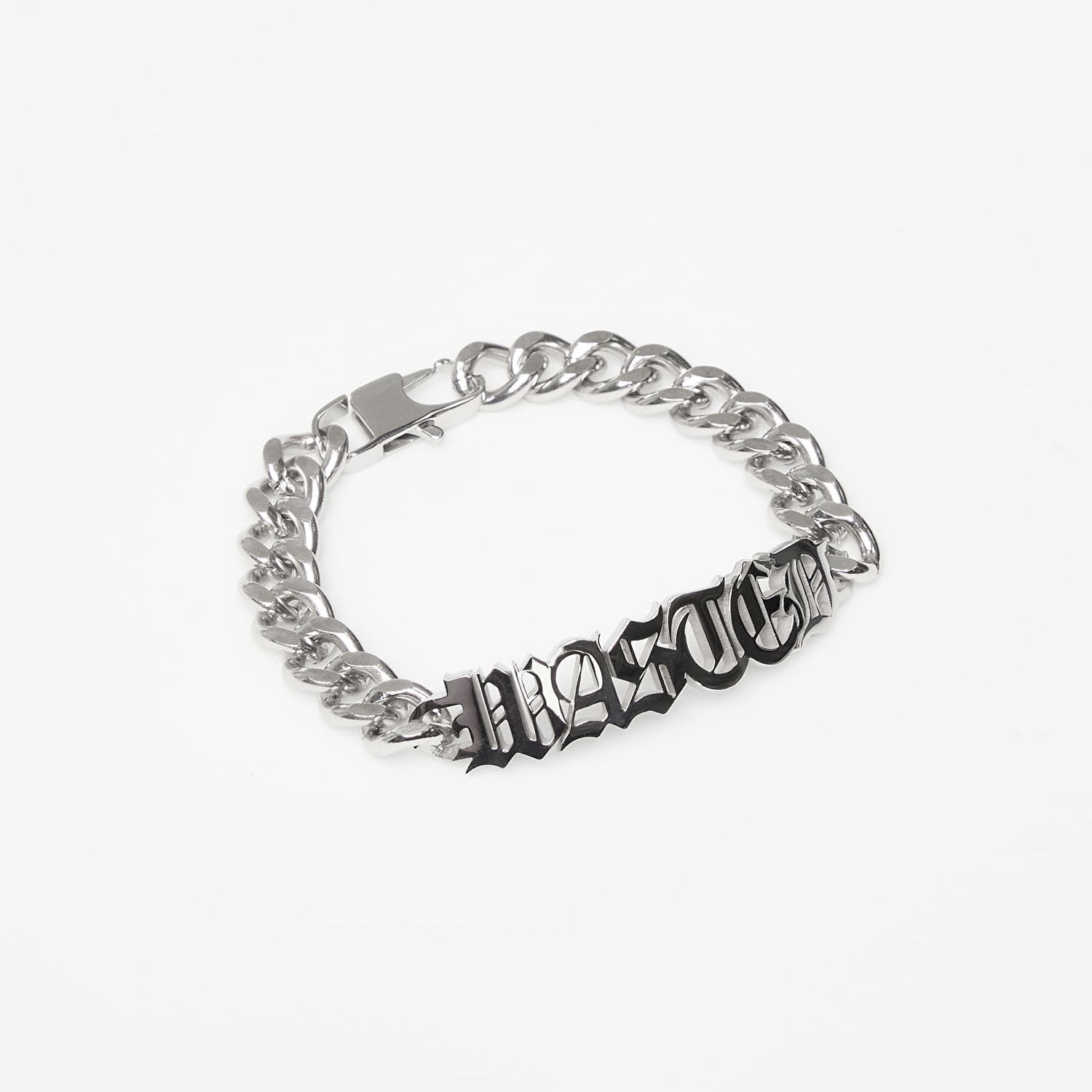 Rannerengas Wasted Paris U Legacy Chain Bracelet with 'WASTED' Lettering Metallinen | WP_000310, 0