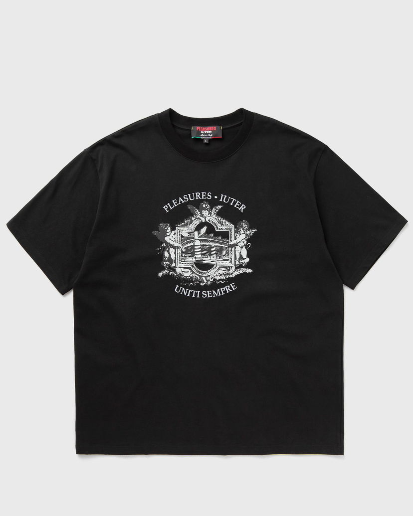 T-paita Pleasures Iuter Alberto Graphic T-Shirt Musta | P24IU008-BLACK