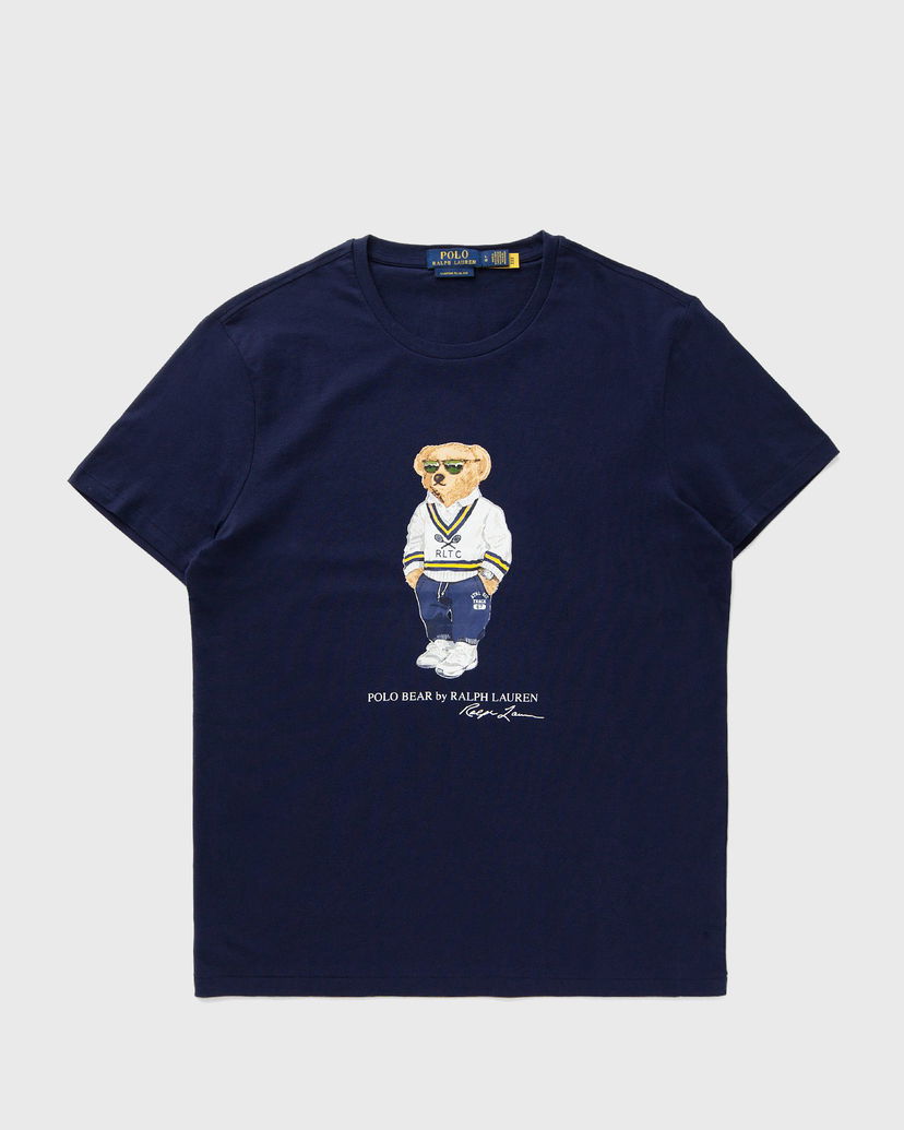 T-paita Polo by Ralph Lauren Ralph Lauren Slim Fit Polo Bear Graphic Tee XXL Tummansininen | 710973137003