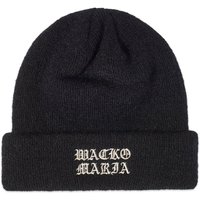 Pipo WACKO MARIA Mohair Knitted Watch Beanie Musta | 23FW-WMA-CP03-BLK, 2