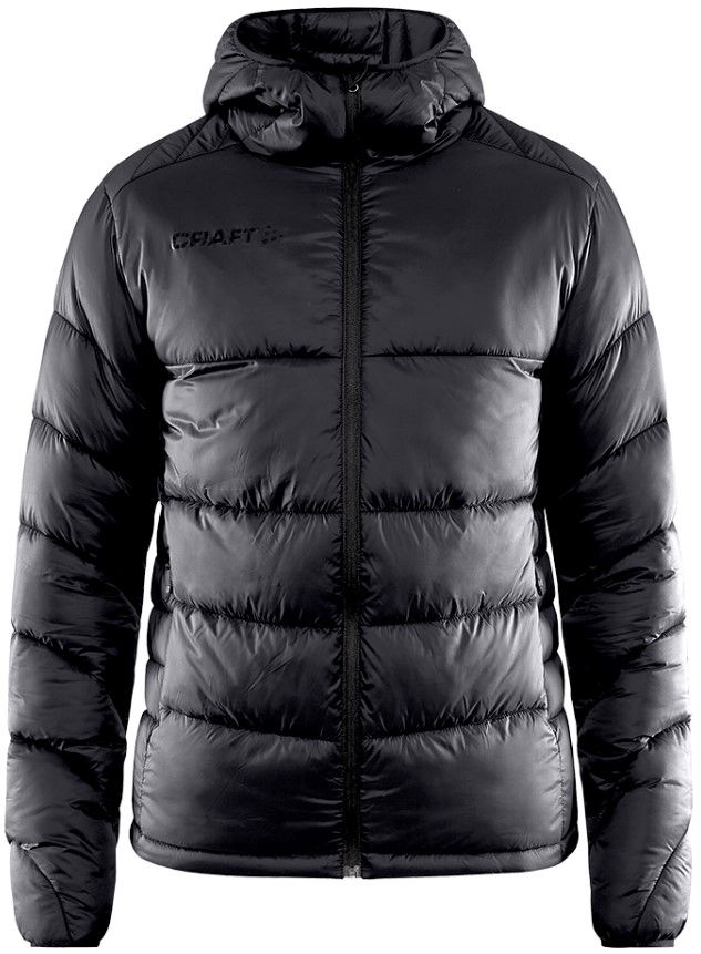 Puffer takki Craft Hooded Padded Jacket Musta | 1910390-985000