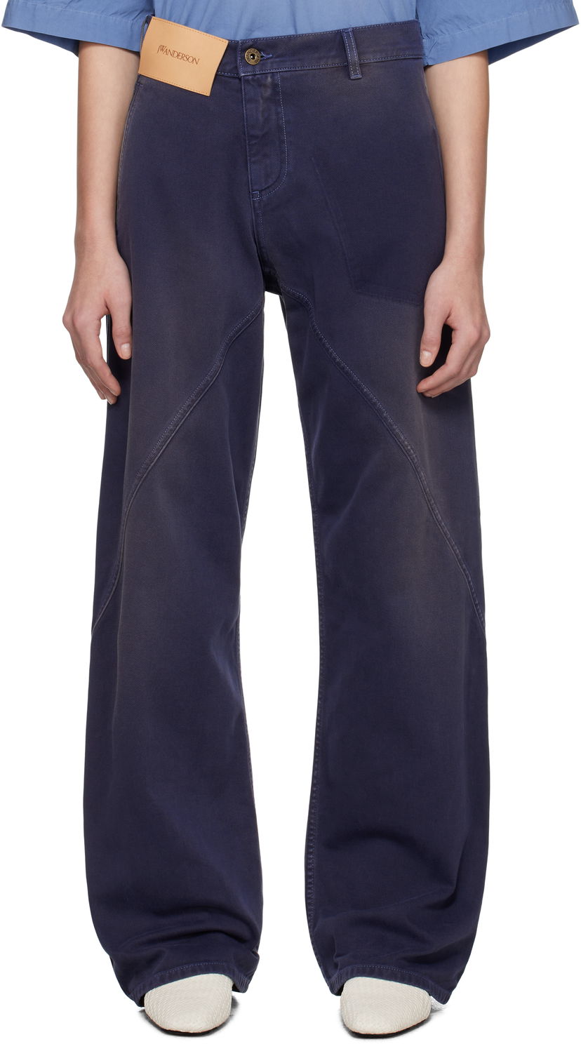 Housut JW Anderson JW Anderson Twisted Workwear Jeans Sininen | DT0115-PG1522