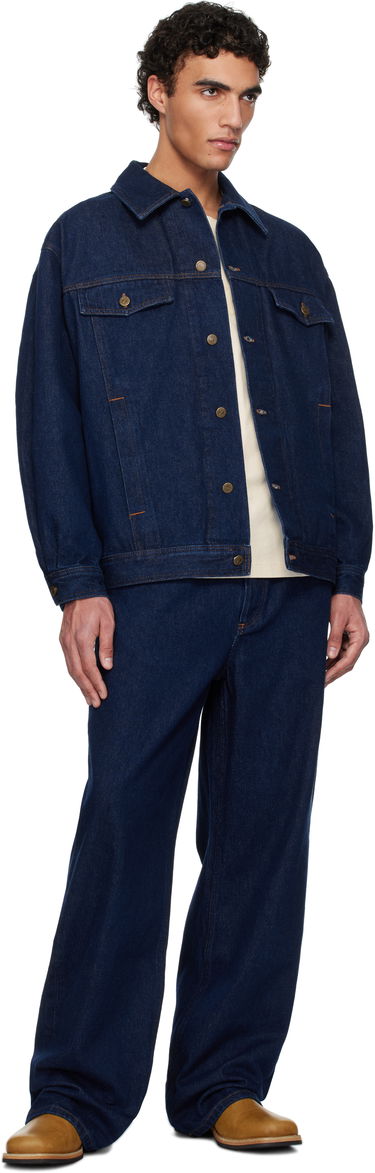 Takki A.P.C. A.P.C. Elvis Denim Jacket Sininen | COHJI-H02913, 3