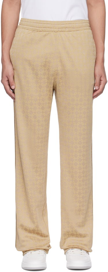 Verryttelyhousut Givenchy Shiny Monogram Jacquard Sweatpants Beige | BM51HS316G277, 0