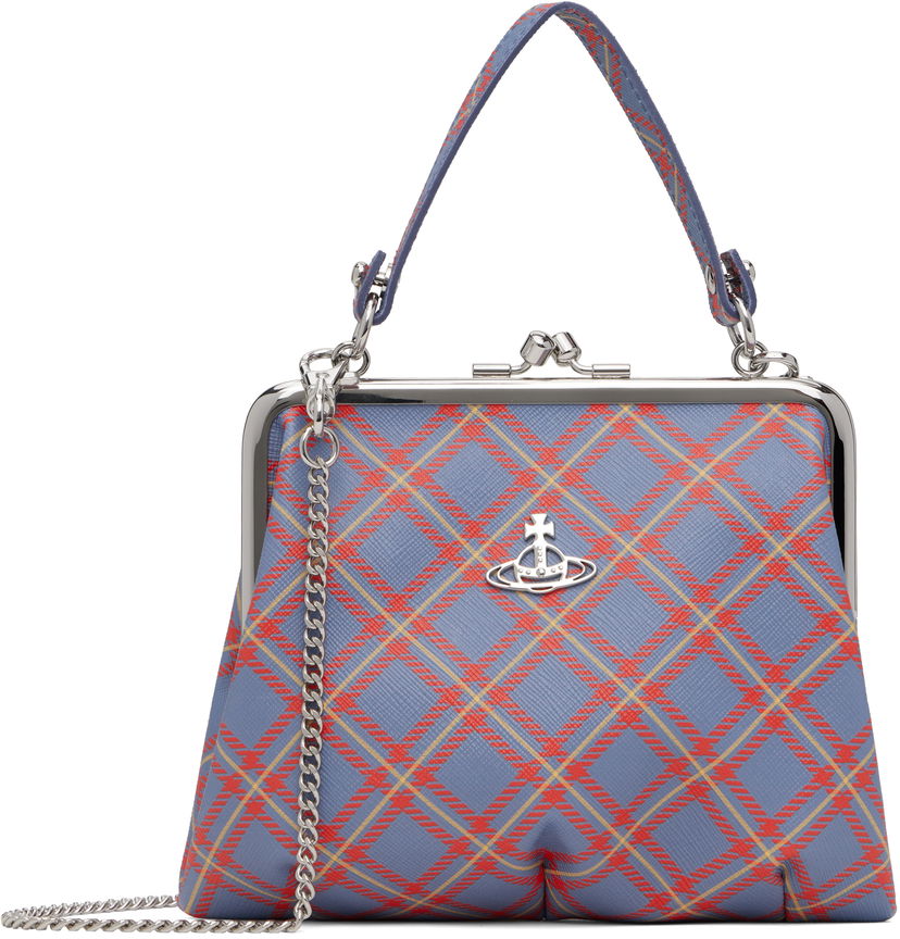 Käsilaukku Vivienne Westwood Vivienne Westwood Granny Frame Shoulder Bag Sininen | 4B010006W-S0022-