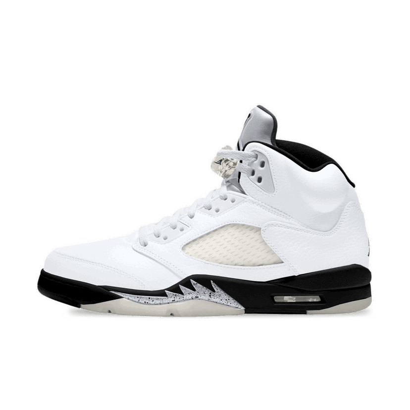 Tennarit ja kengät Jordan Air Jordan 5 Retro "White & Black" Valkoinen | DD0587-110