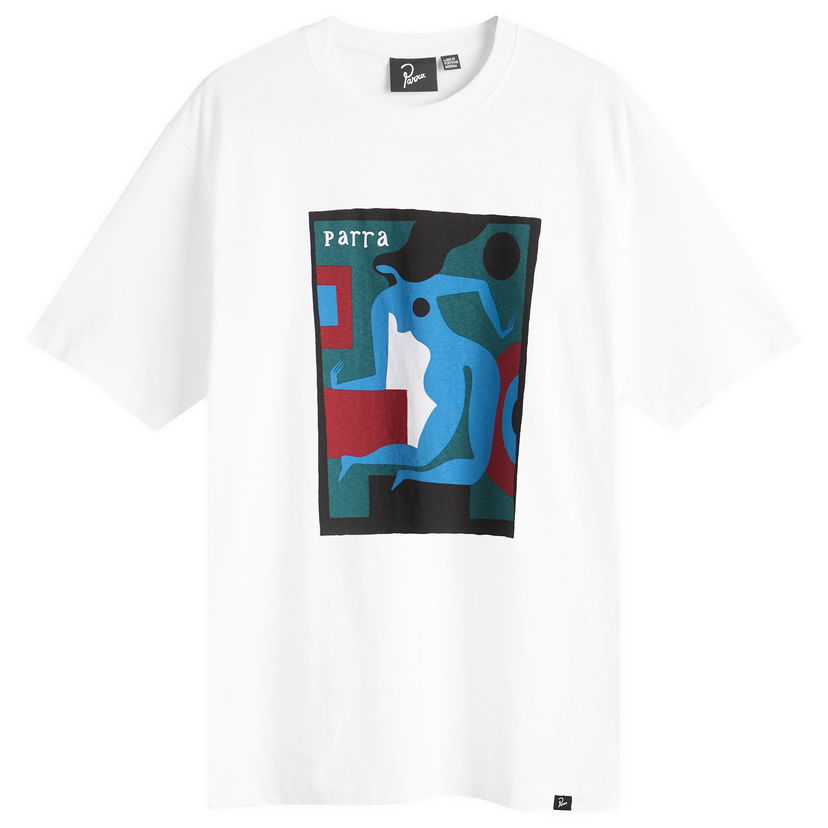 T-paita By Parra Parra Room Fever Graphic T-Shirt Valkoinen | 53510-WHT