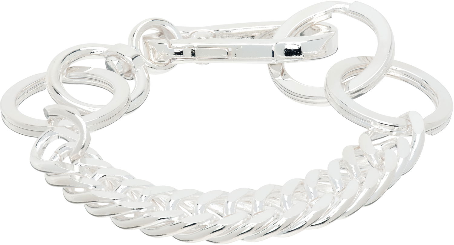 Rannerengas MARTINE ALI Twin Link Hardware Bracelet Metallinen | MAFW24035-HS, 0