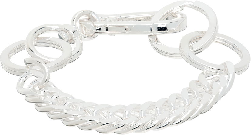 Rannerengas MARTINE ALI Twin Link Hardware Bracelet Metallinen | MAFW24035-HS